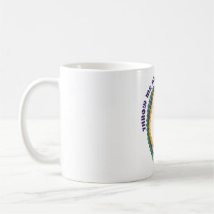 Pferd tänzelt lustiger Dressurreiter Kaffeetasse