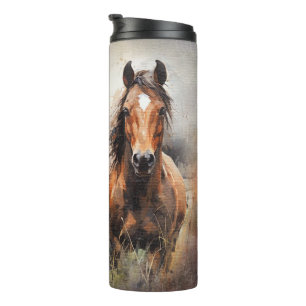 Pferd Thermosbecher
