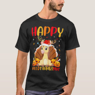 Pferd Tier Glückliches Pferd Hellothanksmas T-Shirt