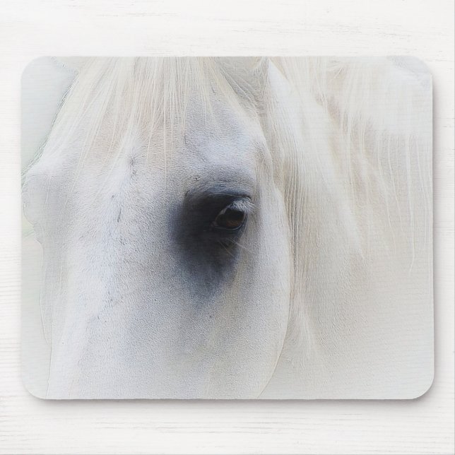 Pferd u. Blumen Mousepad (Vorne)