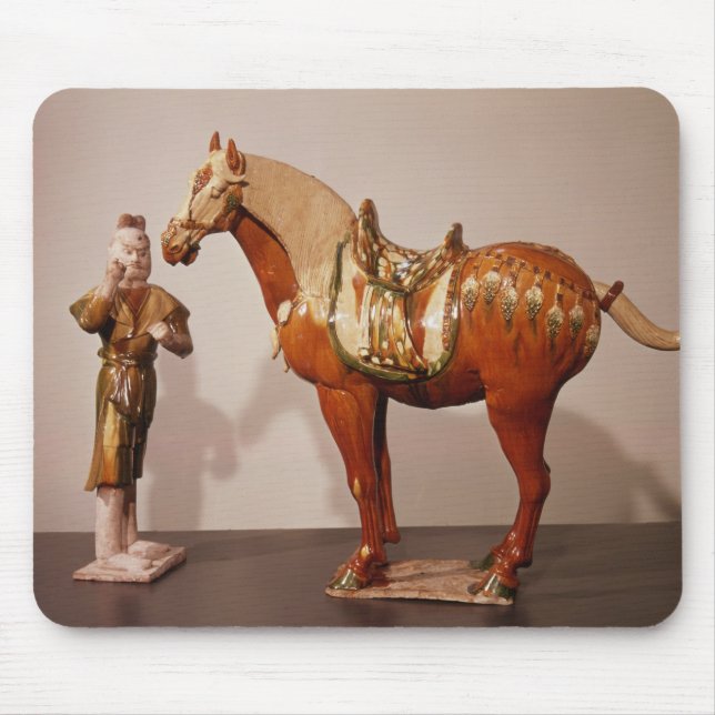 Pferd und Bräutigam, Tang-Dynastie Mousepad (Vorne)