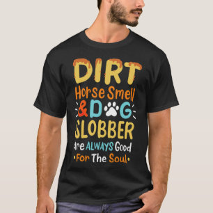 Pferd und Hunde Rasen Lover Hund Lover Lover lusti T-Shirt