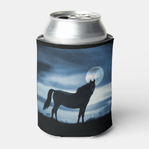 Pferd und Mond können kühlen Dosenkühler