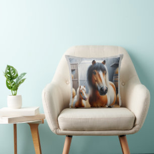 Pferd und Pony0 Kissen