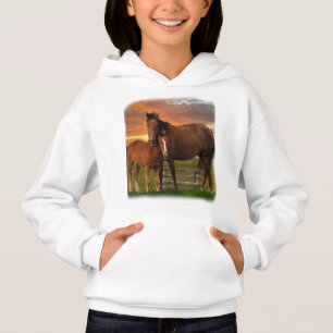 Pferd und Pony Hoodie