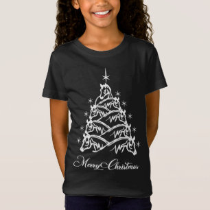 Pferd Weihnachtsbaum Rider Reittier Cowboy Ugly T-Shirt