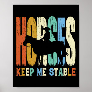 Pferde Behalten Gestell Pferde Reitausflüge Eques Poster