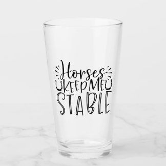 Pferde Behielt mich stabil Glas
