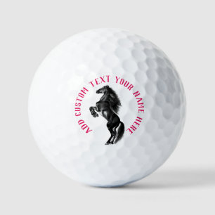 Pferde Briefmarke Golfbälle Personalisierter eigen