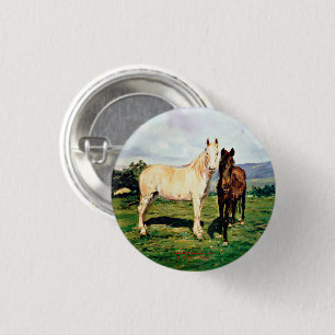 Pferde/Cabalos/Horses Button
