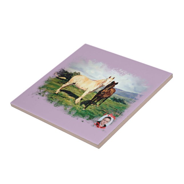 Pferde/Cabalos/Horses Fliese (Seite)