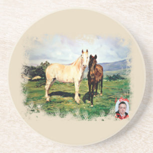 Pferde/Cabalos/Horses Untersetzer