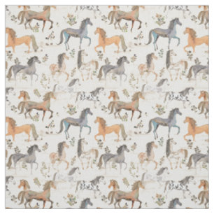 Pferde Elegante: Whimsy Horse Stoff