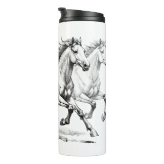 Pferde-Eleganz Thermosbecher