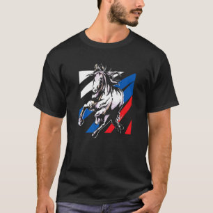 Pferde Fan Reiten Reitsport Sattel Ho T-Shirt