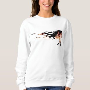 Pferde, Flammen, Logo für Pferde, Pferde Sweatshirt