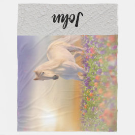 Pferde Fleece Blanket
