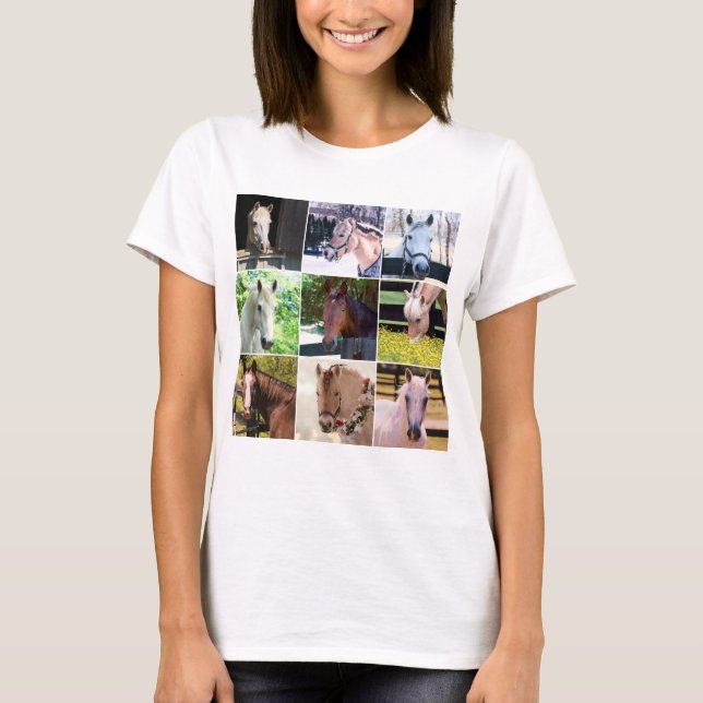 Pferde Gesundheit und glücklicher Herde T-Shirt (Vorderseite)