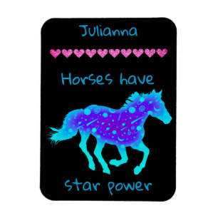 Pferde haben einen Star-Power Magnet