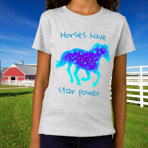 Pferde haben Sternenpower   T-Shirt
