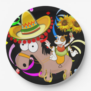 Pferde Happy Birthday Paper Teller