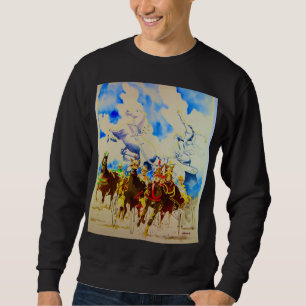 Pferde hell sweatshirt