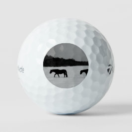 Pferde im Schnee tmtp5 gbcnm Golfball