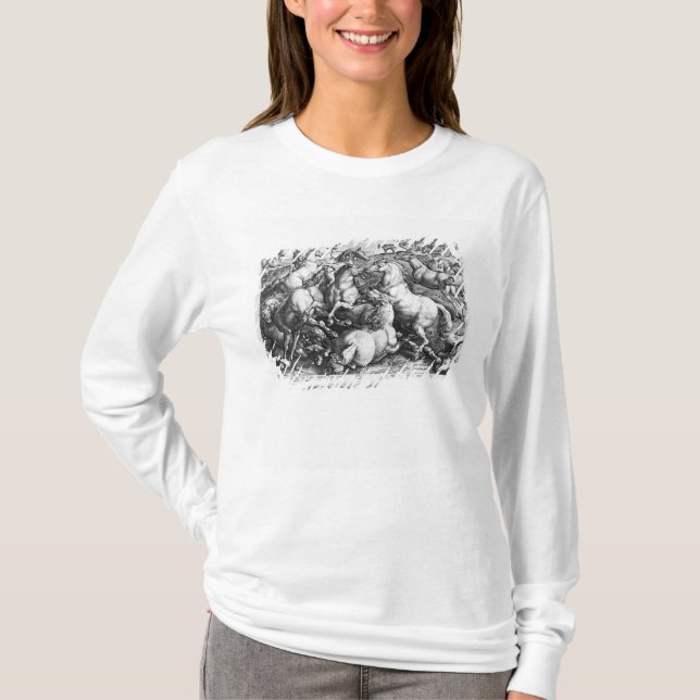 Pferde im wilden T-Shirt (Vorderseite)