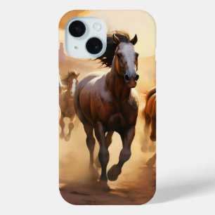 Pferde in der Wüste Case-Mate iPhone Hülle