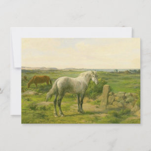 Pferde in Meeresnähe (von Rosa Bonheur) Karte