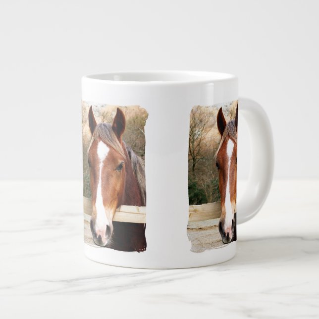 PFERDE Jumbo-Tasse (Vorderseite Rechts)