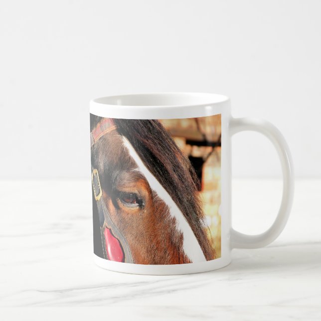 PFERDE KAFFEETASSE (Rechts)