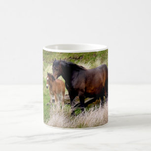 PFERDE KAFFEETASSE