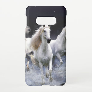 Pferde laufen Kissen Samsung Galaxy S10E Hülle