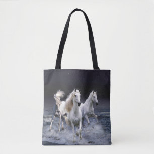 Pferde laufen Kissen Tasche