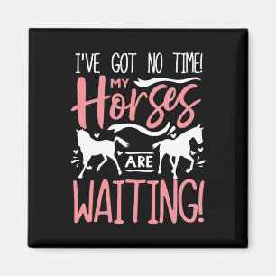 Pferde Lover Shirt Girls Horseck Reittier Magnet