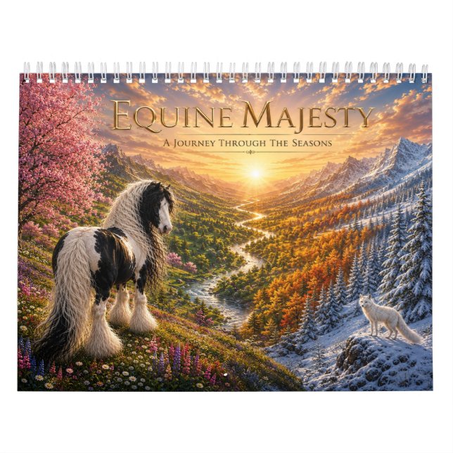 Pferde-Majestät-Kalender Kalender (Titelbild)
