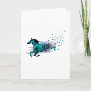 Pferde Pferde Pferde Sprichwort Reiten Karte