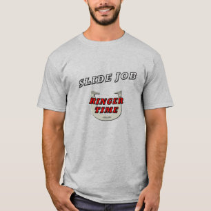 Pferde-Pitching-Schiebearbeit T-Shirt