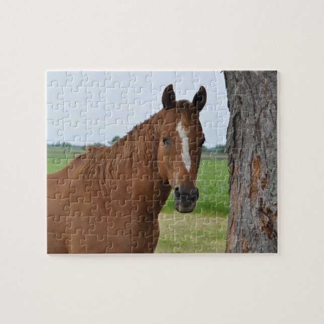 Pferde-Puzzle (Horizontal)