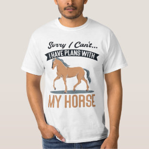 Pferde Reit Sprüche T-Shirt