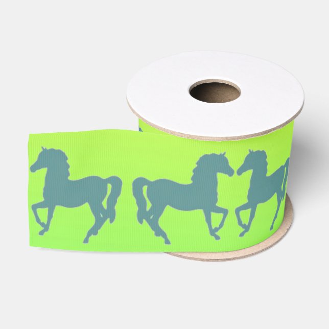 Pferde Ribbon Ripsband (Spule)