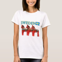 Pferde Schwedens Dala