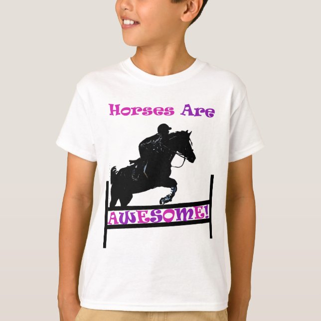 Pferde sind fantastisch T-Shirt (Vorderseite)