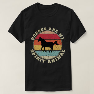 Pferde sind mein geistiger tierischer T - Shirt