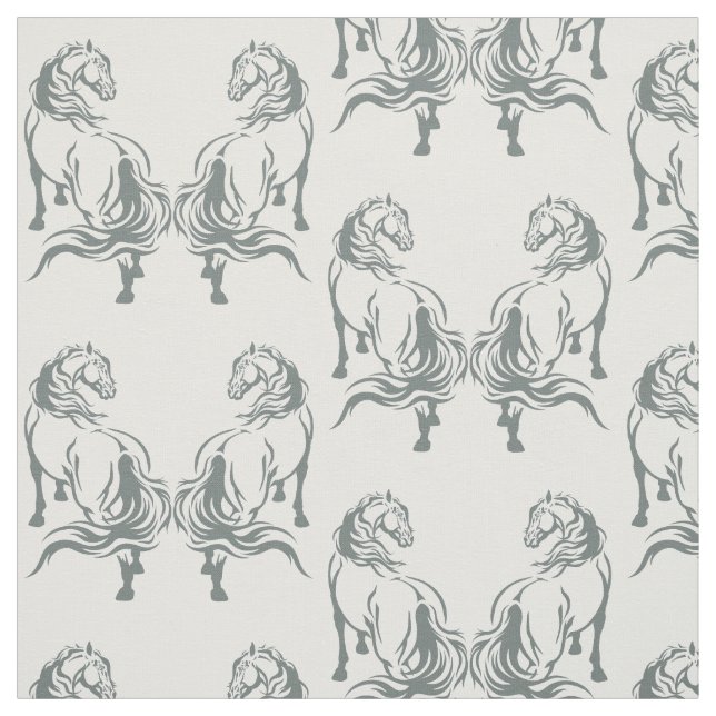 Pferde Stoff (Muster)