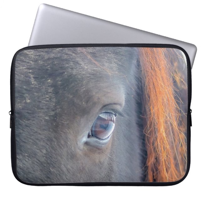 Pferde - Thema "Amerikanischer Western" Laptopschutzhülle (Vorderseite)