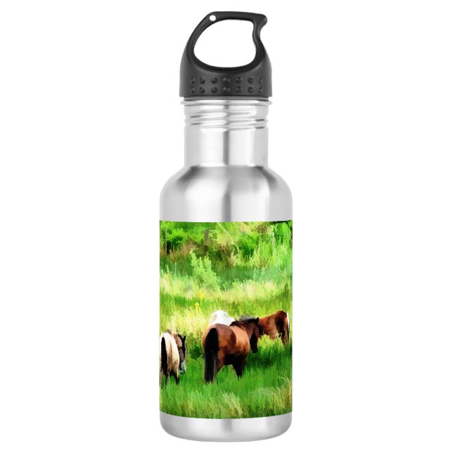 PFERDE TRINKFLASCHE (Vorderseite)