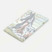 Pferde und Fohlen ruhen Amid blühende Bäume