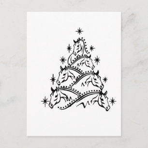 Pferde Weihnachtsbaum Reiturlaub Weihnachten